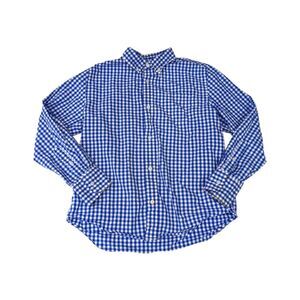 J.Crew Crewcuts Button down shirt Blue and white gingham size 12